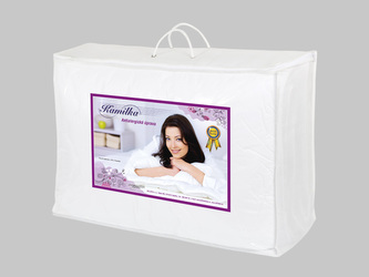 Taška na lůžkoviny  (70x50x20cm) - bílé provázkové ucho