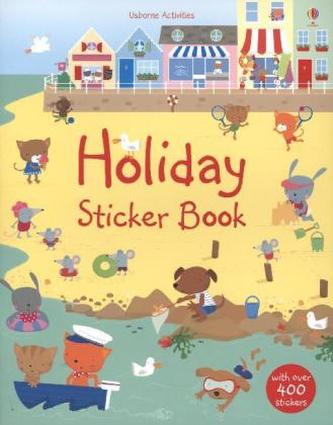 Holiday Sticker Book. Mein Anziehpuppen-Stickerbuch: Ferien, englische Ausgabe