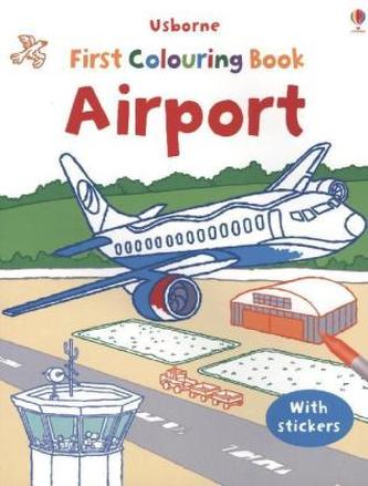 Usborne First Colouring Book Airport