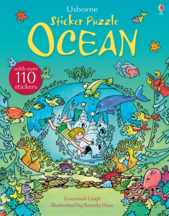 Usborne Sticker Puzzle Ocean