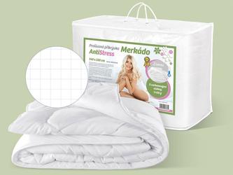 Přikrývka Merkado AntiStress 1430g - zimní období - bílá, 140x220 cm - prodloužená
