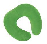 Polštářek cestovní podkova - zelená - 30x35 cm