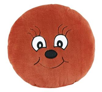 Polštářek Kulička - terra - průměr 35 cm