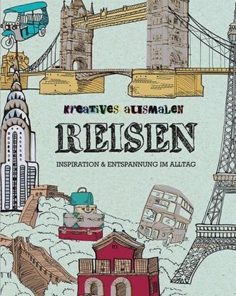 Kreatives ausmalen - Reisen