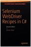Selenium WebDriver Recipes in C sharp