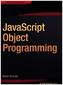 JavaScript Object Programming