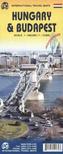 International Travel Map ITM Hungary, Stadtplan Budapest