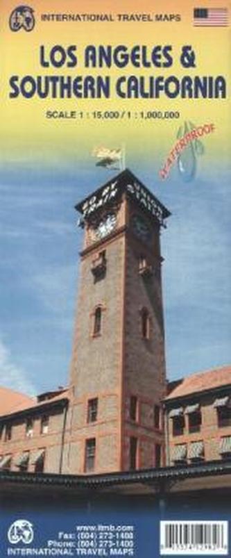 International Travel Map ITM Los Angeles