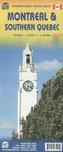 International Travel Map ITM Montreal & Southern Quebec