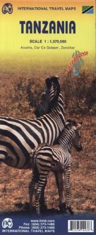 International Travel Map ITM Tanzania