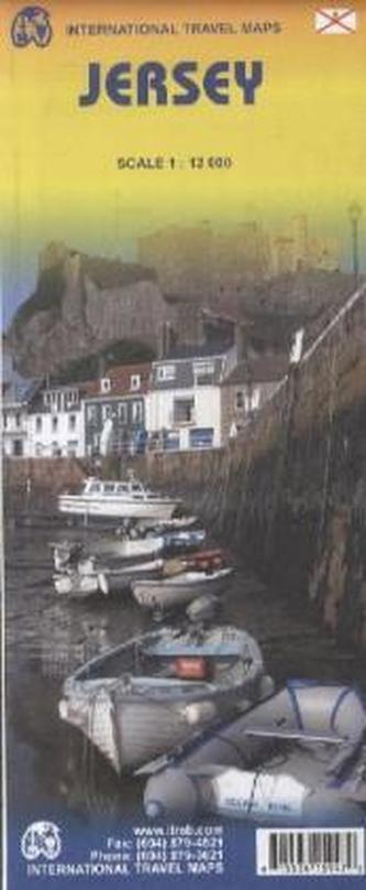 International Travel Map ITM Jersey