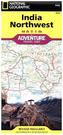National Geographic Adventure Map India Northwest