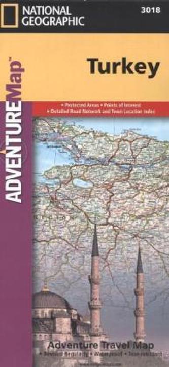 National Geographic Adventure Map Turkey