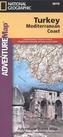 National Geographic Adventure Travel Map Turkey, Mediterranean Coast