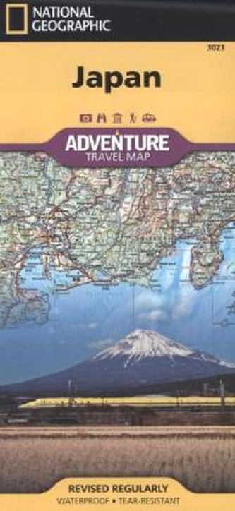 National Geographic Adventure Travel Map Japan