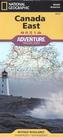 National Geographic Adventure Travel Map Canada East