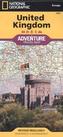 National Geographic Adventure Travel Map United Kingdom