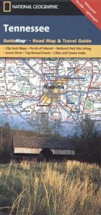 National Geographic GuideMap Tennessee