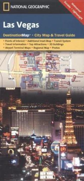 National Geographic DestinationMap Las Vegas