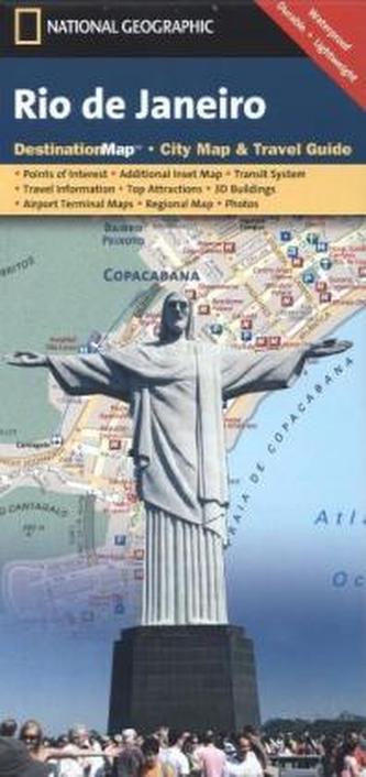 National Geographic DestinationMap Rio de Janeiro