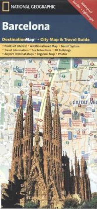 National Geographic DestinationMap Barcelona