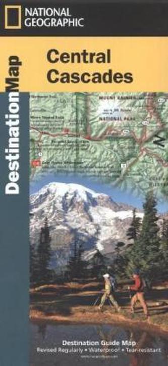 National Geographic DestinationMap Central Cascades
