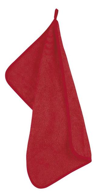 Froté ručník - červený ručník - 30x50 cm
