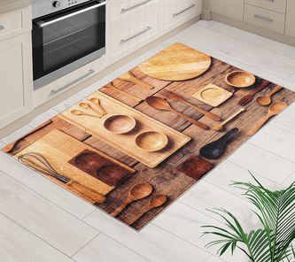 Koberec - běhoun 3D tisk - Skandinávie - šíře 80 cm , délka 120 cm