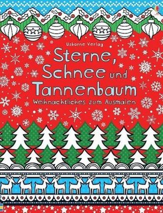 Sterne, Schnee und Tannenbaum