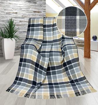 ZORA - kostka béžovošedá - 150x200 cm