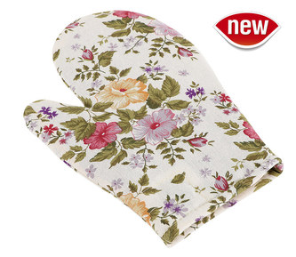 Kuchyňská chňapka - letní kytice - chňapka 28x18 cm