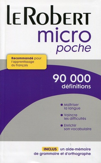 Le Robert micro poche