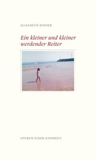 Ein kleiner und kleiner werdender Reiter