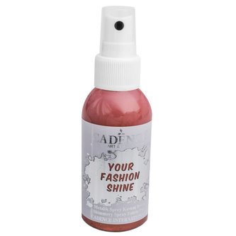 Perleťový sprej na tmavý textil Cadence - měděná / 100 ml