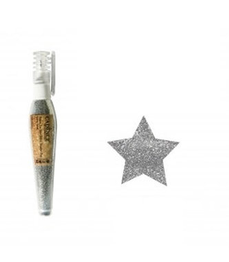 Třpytky v tužce Cadence - holografické stříbrné
