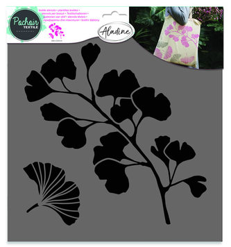 Šablona Aladine 28x28 cm - ginkgo biloba