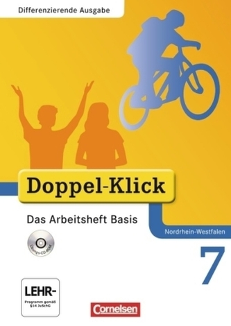 7. Schuljahr, Das Arbeitsheft Basis, m. CD-ROM