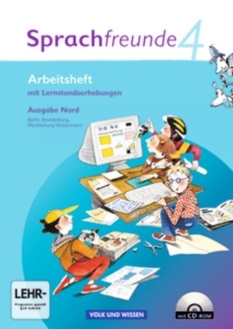 4. Schuljahr, Arbeitsheft m. CD-ROM