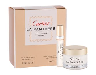 Cartier La Panthere parfémovaná voda 9 ml + tělový krém 30 ml