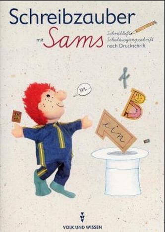 Schreibzauber mit Sams, Schreibheft Schulausgangsschrift nach Druckschrift