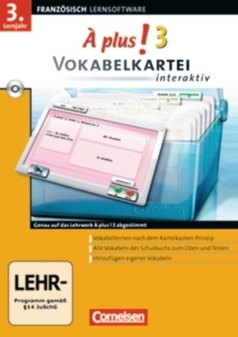 Vokabelkartei interaktiv, CD-ROM
