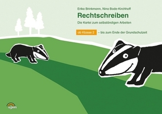 Rechtschreiben - Die Kartei zum selbstständigen Arbeiten