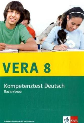 VERA 8 - Kompetenztext Deutsch, Basisniveau Klasse 8, m. Audio-CD
