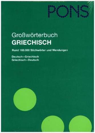 PONS Großwörterbuch Griechisch
