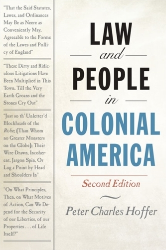 Law and People in Colonial America