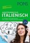 PONS Audiotraining Plus Italienisch, Audio-CD + Begleitbuch