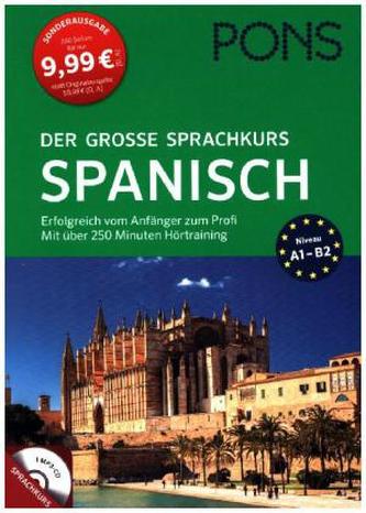 PONS Der große Sprachkurs Spanisch, m. MP3-CD