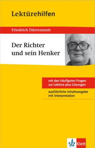 Lektürehilfen Friedrich Dürrenmatt 'Der Richter und sein Henker'