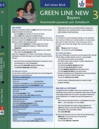 Auf einen Blick: Grammatik passend zum Schulbuch