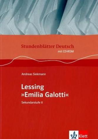Stundenblätter Lessing 'Emilia Galotti', m. CD-ROM, Neuausgabe